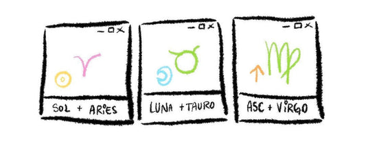 Big 3: Sol Aries, Luna Tauro, Ascendente Virgo