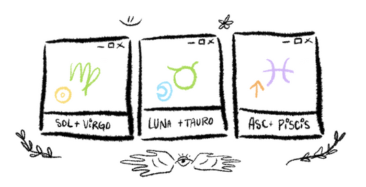 Big 3: Sol Virgo, Luna Tauro, Ascendente Piscis